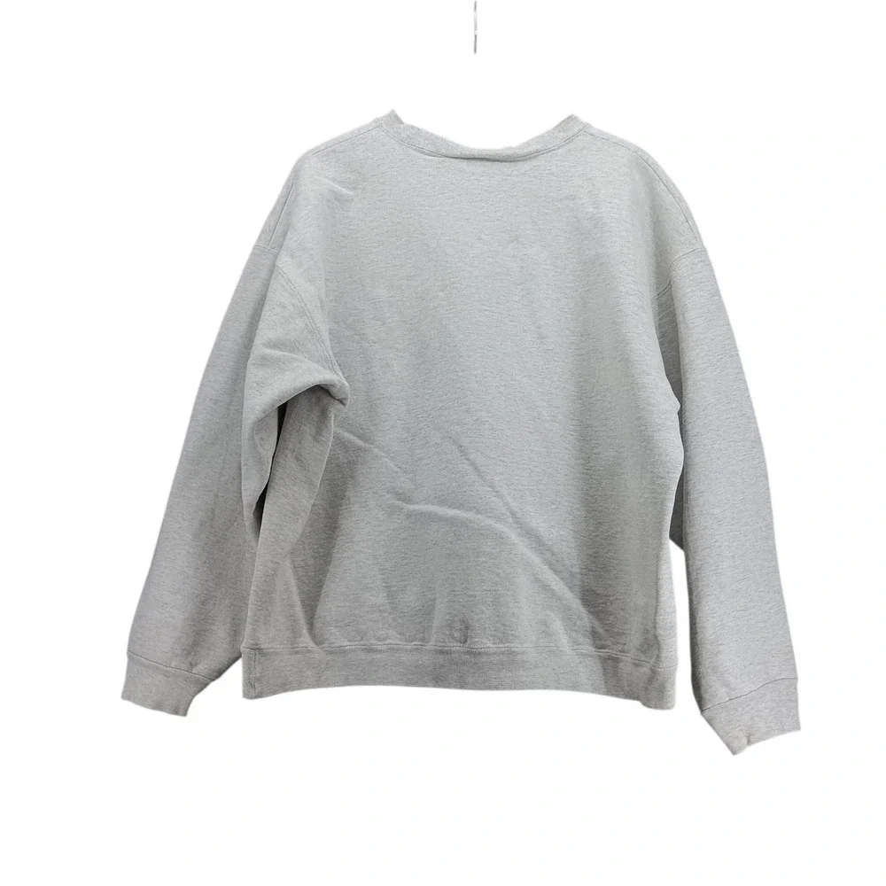 Vintage Y2K Polo‎ Ralph Lauren Sweatshirt XL Gray Crewneck USA Made Fleece Pony
